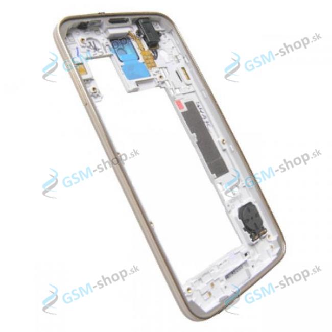 Stred Samsung Galaxy S5 (G900F) zlat Originl