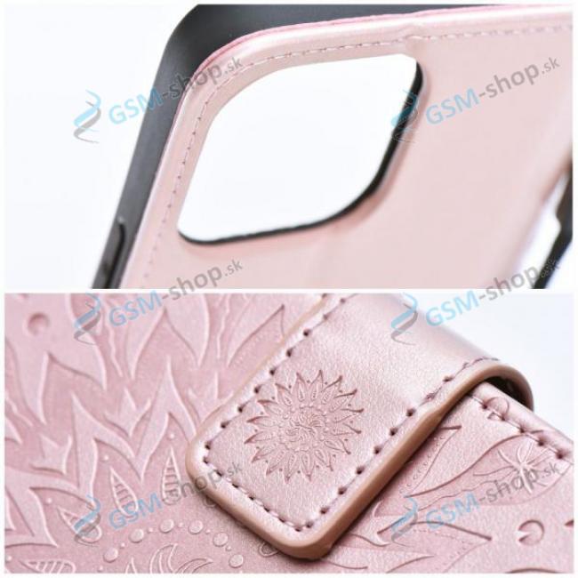 Pzdro MEZZO Samsung Galaxy A35 5G (A356) knika Rose Mandala