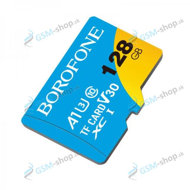 Pamov karta BOROFONE MicroSD SDXC U3 128 GB trieda 10