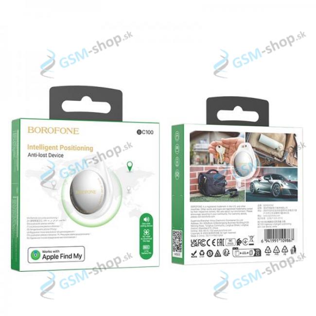 Bluetooth tracker BOROFONE BC100 biely