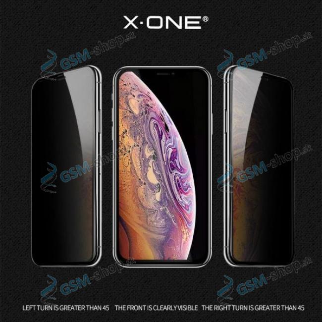 Tvrden sklo X-ONE PRIVACY EXTRA iPhone 16 Pro cel displej FULL GLUE ierne