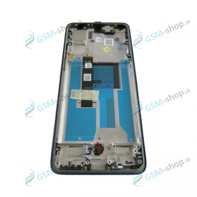 LCD displej Motorola Edge 50 Neo (XT2409) a dotyk s krytom modrm Originl