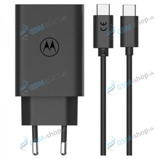 Nabjaka Motorola TURBOPOWER USB-C ierna 68W Originl blister