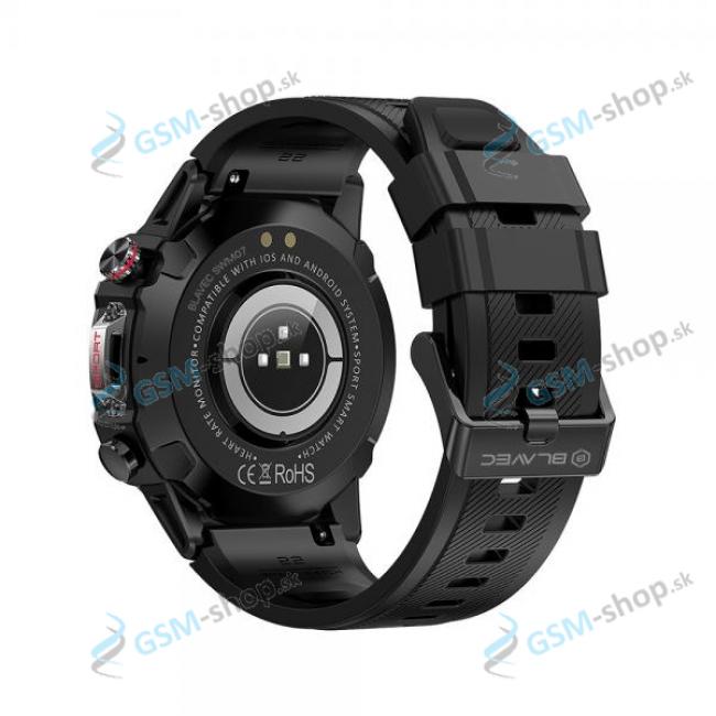 Chytr hodinky Blavec Smartwatch M07 Raptor HD AMOLED (SWM07-B) ierne