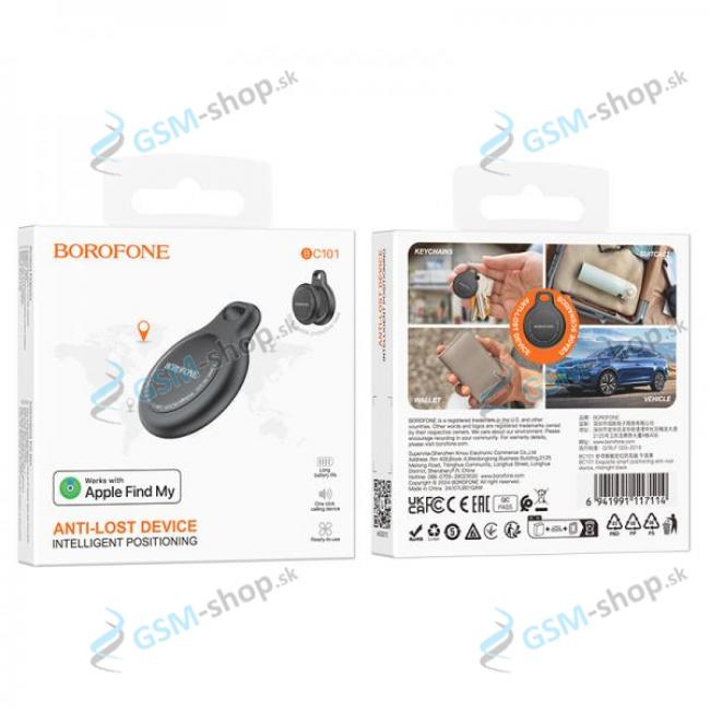 Bluetooth tracker BOROFONE EXQUISITE BC101 ierny