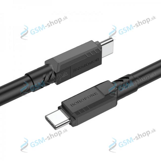 Datakbel BOROFONE BX81 GOODWAY USB-C a USB-C PD 60W 1 meter ierny 3A