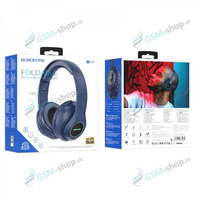 Bluetooth slchadl BOROFONE BO17 modr