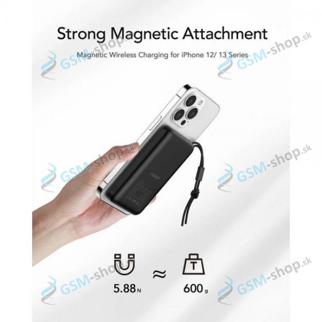 PowerBank VEGER (W1151) 10000 mAh s induknm nabjanm a MagSafe PD 20W QC3.0 MagOn ierna