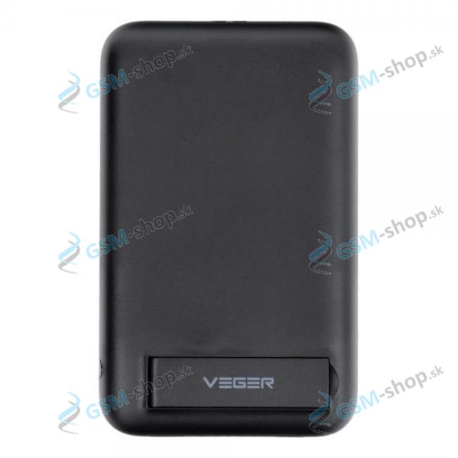 PowerBank VEGER (W0553P) 5000 mAh s induknm nabjanm a MagSafe PD 20W  QC3.0 2A MagOn Kick ierna