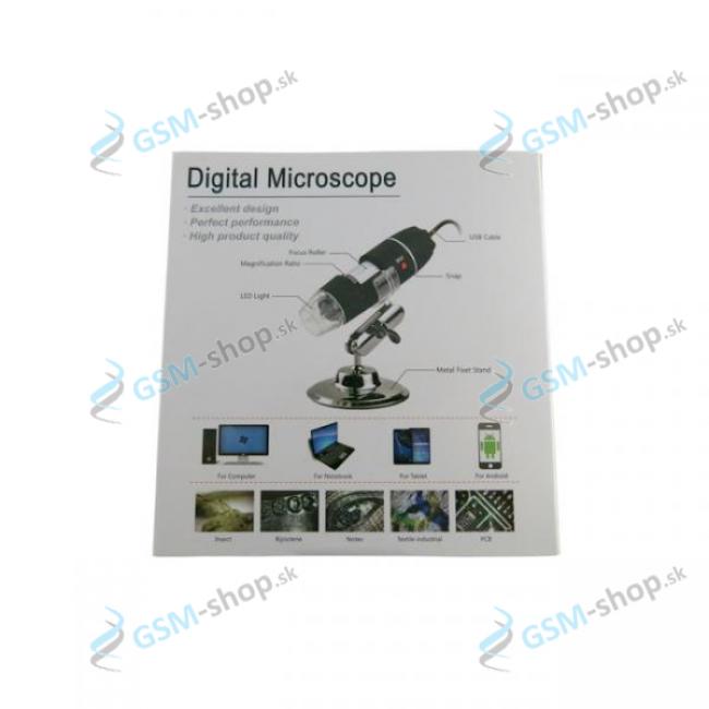 Digitlny mikroskop MT4096 50-500X USB ierny