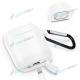 Silik�nov� obal na AirPods sl�chadl� biely - n�h�ad 2 z 2