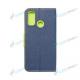 P�zdro Motorola Edge 20 Lite (XT2139) kni�ka modr� s prackou - n�h�ad 2 z 3