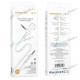 K�bel BOROFONE BL10 AUX Jack 3,5 mm - Jack 3,5 mm biely 2 metre - n�h�ad 2 z 2