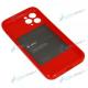 P�zdro silik�n JELLY360 iPhone 13 Pro Max �erven� - n�h�ad 3 z 4