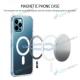 P�zdro silik�n MAG SILICONE iPhone 12, iPhone 12 Pro priesvitn� - n�h�ad 2 z 3
