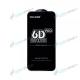 Tvrden� sklo VEASON iPhone 15, 15 Pro, 14 Pro FULL GLUE �ierne - n�h�ad 4 z 4