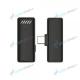 Extern� bezdr�tov� klopov� mikrof�n S11 s USB-C konektorom a nab�jac�m p�zdrom �ierny - n�h�ad 2 z 5