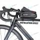 P�zdro na bicykel WILDMAN E10 vodeodoln� 1L �ierne - n�h�ad 4 z 4