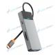 Adapt�r WiWU Linker A721HD 7v1 PD 100W USB-C siv� - n�h�ad 2 z 4