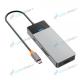 Adapt�r WiWU Linker A721HD 7v1 PD 100W USB-C siv� - n�h�ad 4 z 4