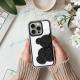 Ochrann� kryt TEDDY BEAR iPhone 16 Pro �ierny - n�h�ad 2 z 3