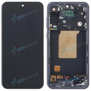 LCD displej Samsung Galaxy A55 5G (A556) a dotyk s krytom iernym Originl