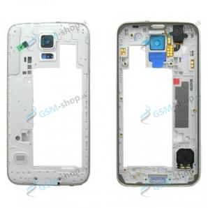 Stred Samsung Galaxy S5 (G900F) biely Originl