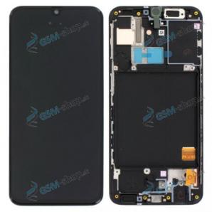 LCD displej Samsung Galaxy A40 (A405) a dotyk ierny s krytom Originl