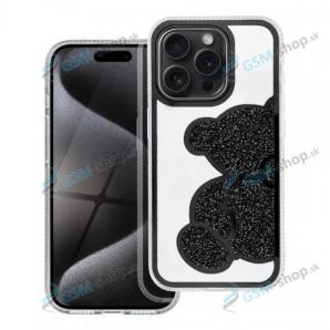 Ochrann kryt TEDDY BEAR iPhone 11 ierny 