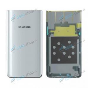 Kryt Samsung Galaxy A80 (A805) batrie strieborn Originl