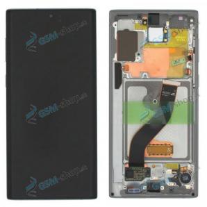 LCD displej Samsung Galaxy Note 10 (N970) a dotyk s krytom strieborn�m Origin�l
