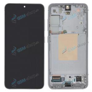 LCD displej Samsung Galaxy S24 (S921) s krytom a dotyk modr Originl