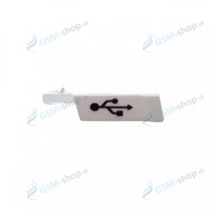 Krytka USB Nokia E66 biela Origin�l