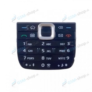 Kl�vesnica Nokia E75 vonkaj�ia �ierna Origin�l