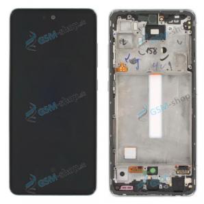 LCD displej Samsung Galaxy A52, A52 5G a dotyk s krytom bielym Originl