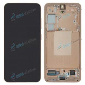 LCD displej Samsung Galaxy S24 (S921) s krytom a dotyk oranov Originl