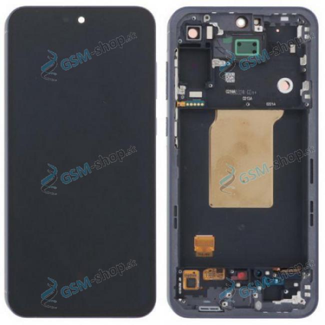 LCD displej Samsung Galaxy A55 5G (A556) a dotyk s krytom iernym Originl