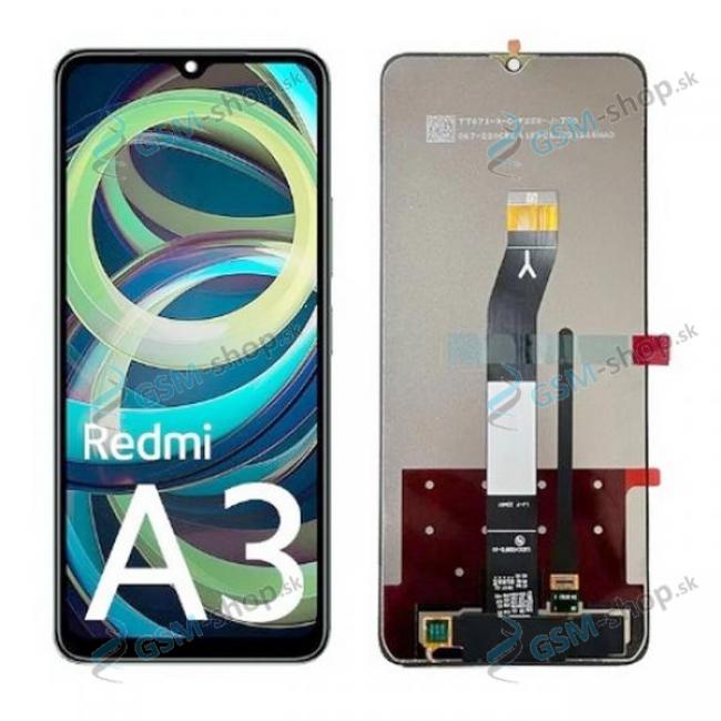 LCD displej Xiaomi Redmi A3 a dotyk ierny Originl