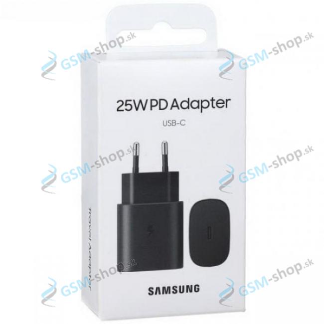 USB-C adaptr do siete Samsung EP-TA800NBE 25W Originl blister ierny