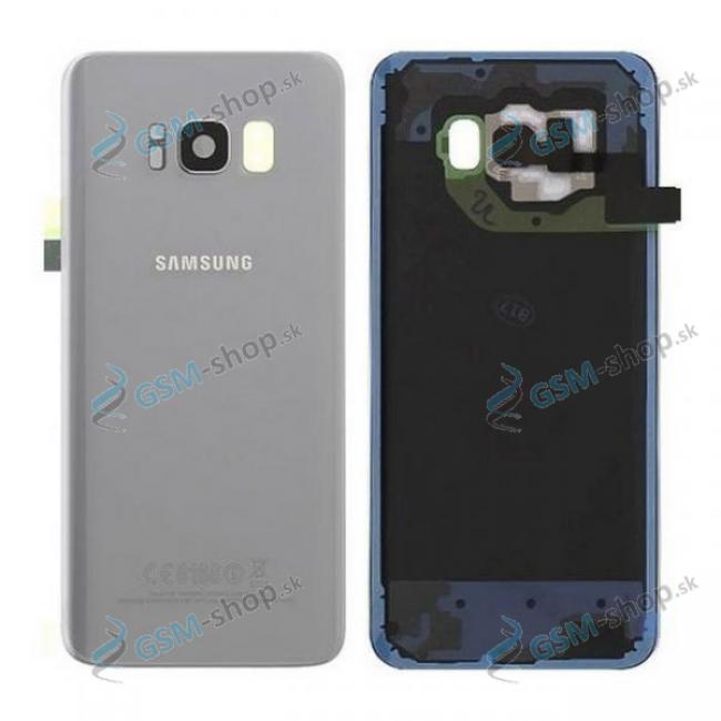 Kryt Samsung Galaxy S8 (G950) batrie strieborn Originl