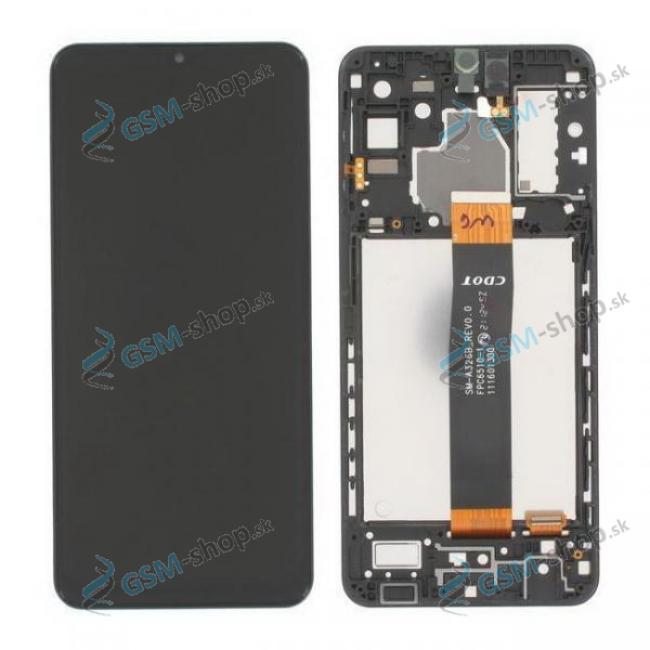 LCD displej Samsung Galaxy A32 5G (A326) a dotyk ierny s krytom CDOT Originl