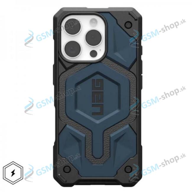 Kryt UAG Monarch Pro Magsafe iPhone 16 Pro carbon fiber tmavo modr