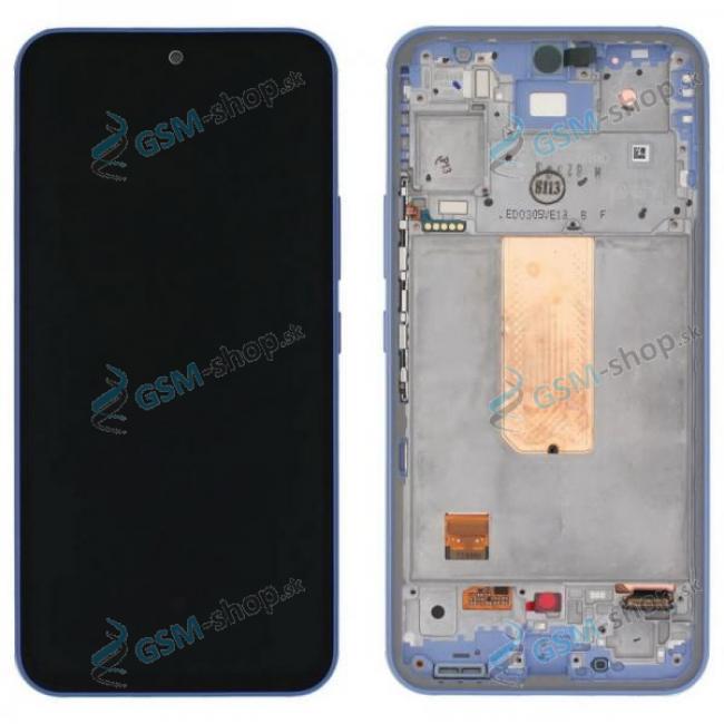 LCD displej Samsung Galaxy A54 5G (A546) a dotyk s krytom fialovm Originl