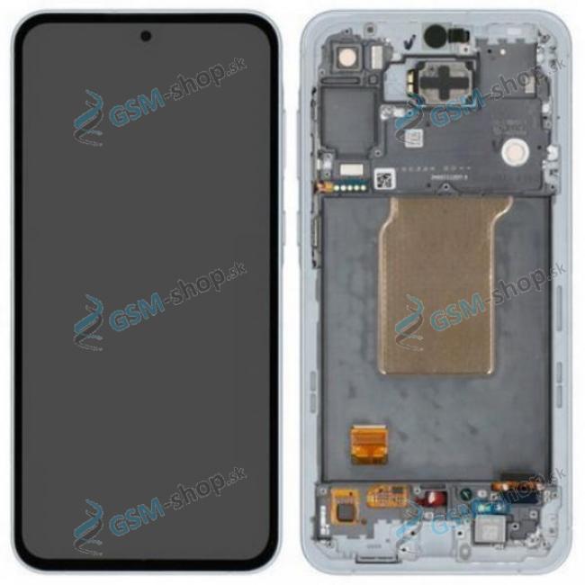 LCD displej Samsung Galaxy A55 5G (A556) a dotyk s krytom modrm Originl