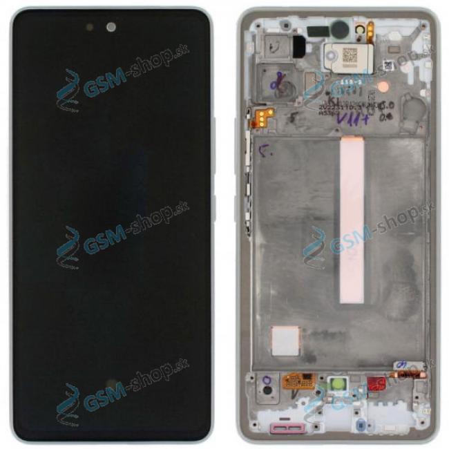 LCD displej Samsung Galaxy A53 5G (A536) a dotyk s krytom bielym Originl