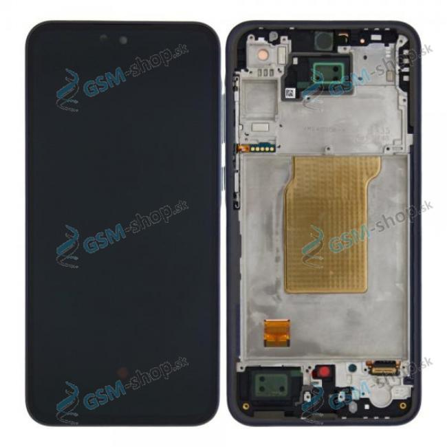 LCD displej Samsung Galaxy A35 5G (A356) a dotyk s krytom iernym Originl