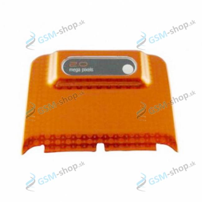 Kryt kamery SonyEricsson W580i oranov Originl