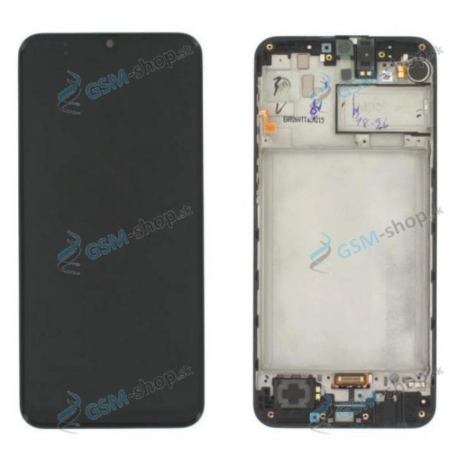 LCD displej Samsung Galaxy M21 (M215F) a dotyk ierny s krytom Originl