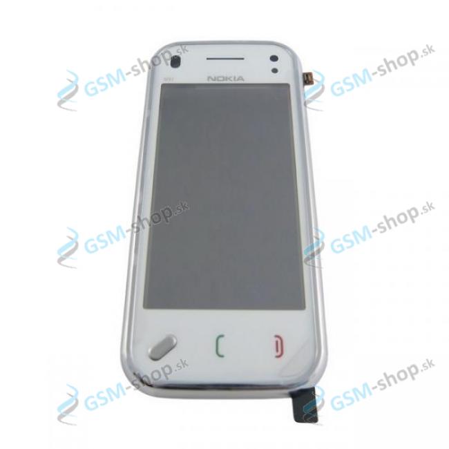 Kryt Nokia N97 mini predn a dotyk biely Originl