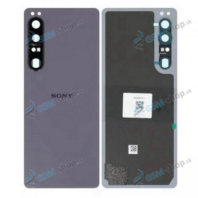 Kryt Sony Xperia 1 IV zadn batriov fialov Originl